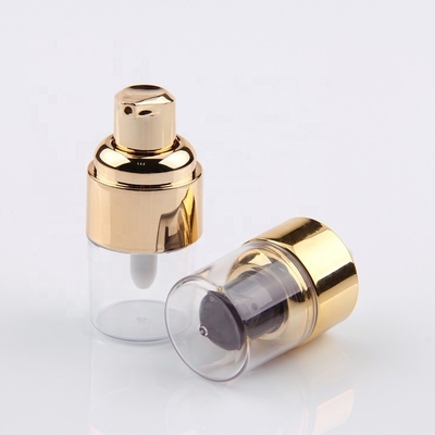 Bơm xử lý bằng nhôm vàng 20/410 cho chai mỹ phẩm