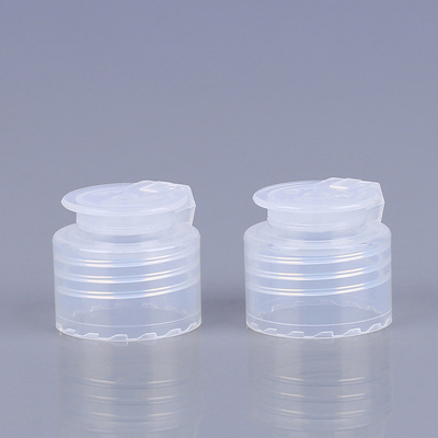 Nắp nắp lật trong suốt dành cho chai 20mm 24mm PP lotion Nắp đậy