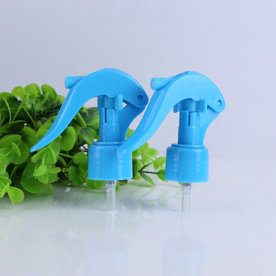 Máy phun kích hoạt mini 24mm 28mm Máy phun kích hoạt bằng nhựa màu xanh