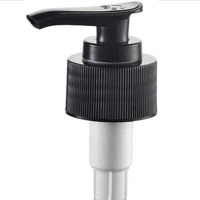 Máy bơm phân phối kem dưỡng da màu đen Polypropylene 24/410 cho chai PET