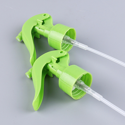 Máy phun xịt kích hoạt mini 24MM Xịt phun sương mịn màu xanh lá cây có ống