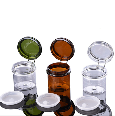 Kem Lọ Dầu Trang Điểm Màu Nâu Trong Suốt Lọ Kem Có Nắp 20ml