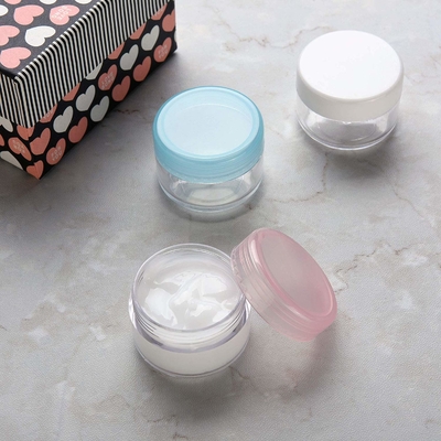Lọ kem mỹ phẩm ODM 10ml Lọ nhựa rỗng có nắp PP