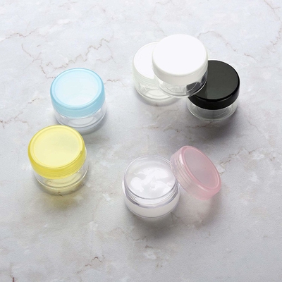 Lọ kem mỹ phẩm ODM 10ml Lọ nhựa rỗng có nắp PP