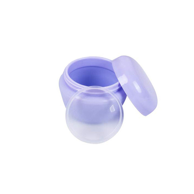 Màu tím 5g 10g lọ kem mỹ phẩm nhỏ Bao bì có thể nạp lại