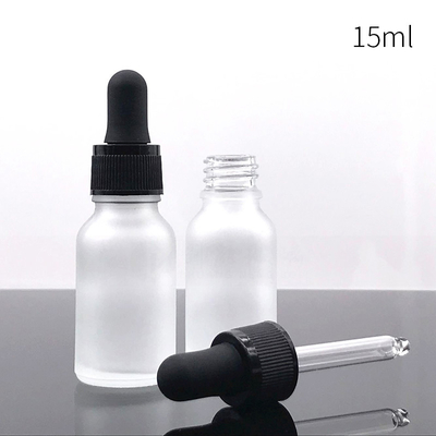 Nhiều dung tích Frosted Dropper Chai tinh dầu thủy tinh 5ml 10ml