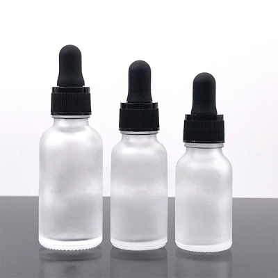 Nhiều dung tích Frosted Dropper Chai tinh dầu thủy tinh 5ml 10ml