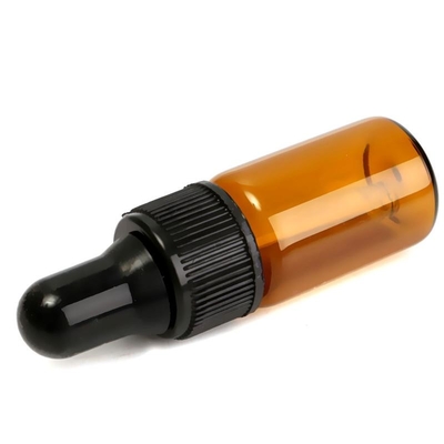 Chai tinh dầu 5ml Chai nhỏ giọt thủy tinh màu nâu