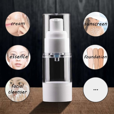 Bao bì chai nhựa PP 15ml trắng không khí