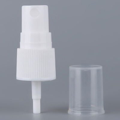 Máy phun sương mịn 24mm Máy bơm chai mỹ phẩm có gân trắng