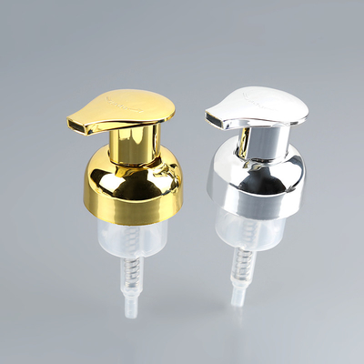 Máy bơm xà phòng tạo bọt UV 42mm bằng nhựa Thay thế Vàng bạc