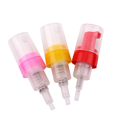 Máy phân phối chất lỏng nhựa LinDeer Bơm xà phòng tạo bọt bằng tay 28mm