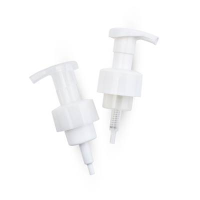 Máy phân phối bơm xà phòng tạo bọt 40mm / 410 40mm 42mm với kẹp trắng trong suốt