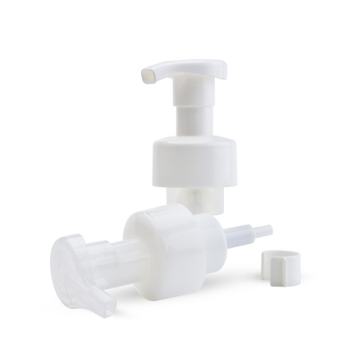 Máy phân phối bơm xà phòng tạo bọt 40mm / 410 40mm 42mm với kẹp trắng trong suốt