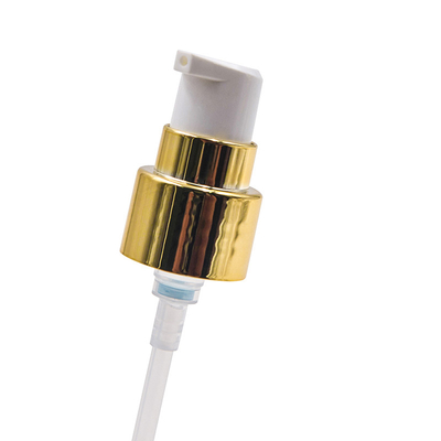 Bơm tay mỹ phẩm Polypropylene 20mm / 410 Gold Dispenser Pump