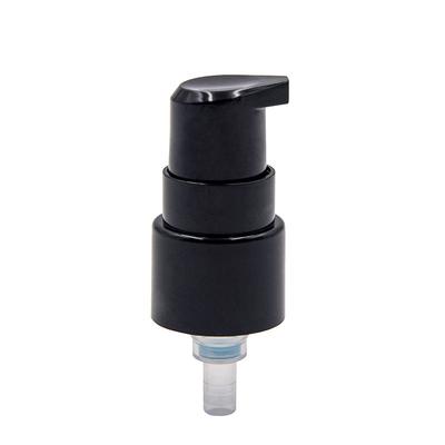 Bơm kem mỹ phẩm 20/410 Bơm điều trị nhựa đen PP
