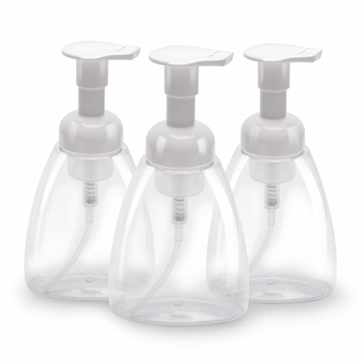 Chai kem dưỡng da rỗng 500ml trong suốt có bơm 28mm