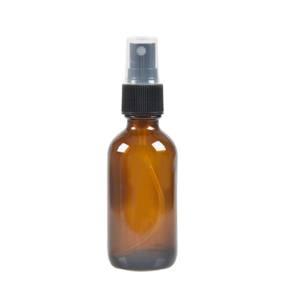 Chai xịt mỹ phẩm màu nâu 50ml với bơm 24MM cho chất lỏng
