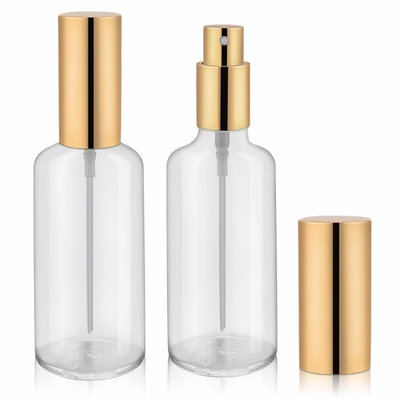 Bình phun sương mù nhôm Anodized 50ml Máy phân phối bơm thủy tinh